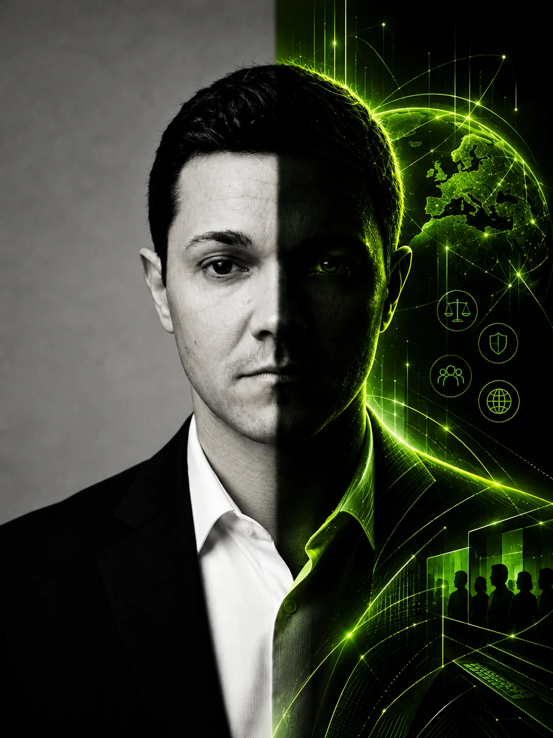 Portret van Goran Kolouh, oprichter en directeur van Lexora Digital